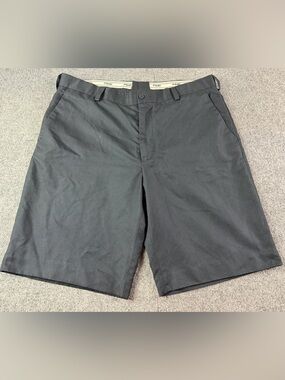 Ping Collection Mens Flat Front Golf Shorts Size 36 Black